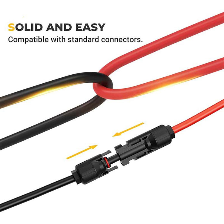 20 πόδια 10AWG Solar Extension Cable